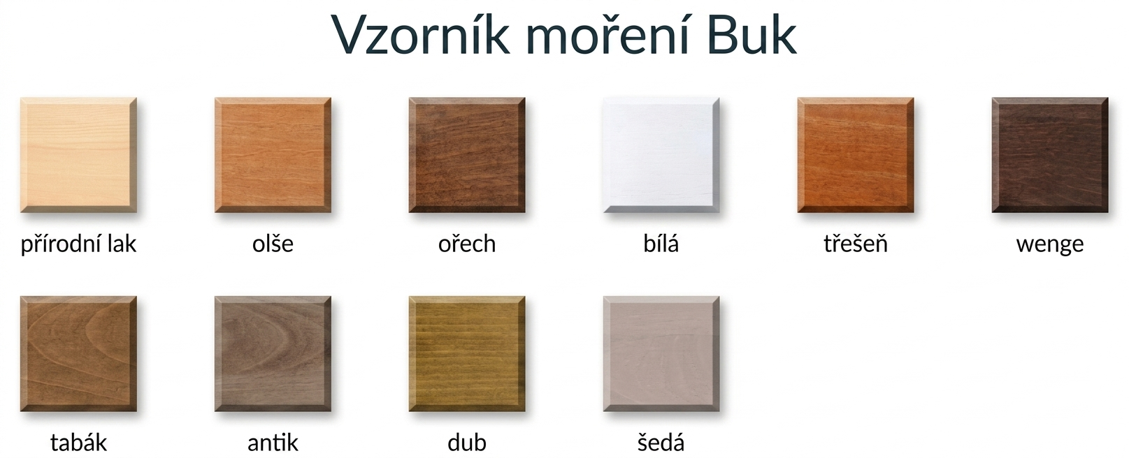 Moření Ondroušek buk